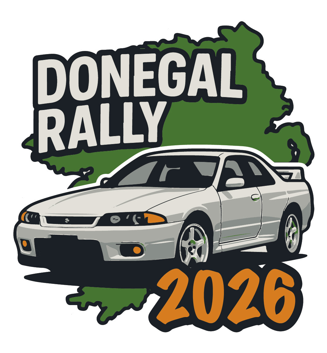 Donegal Rally 2026 Stickers