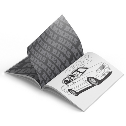 Bimmer Colouring Book - BMW