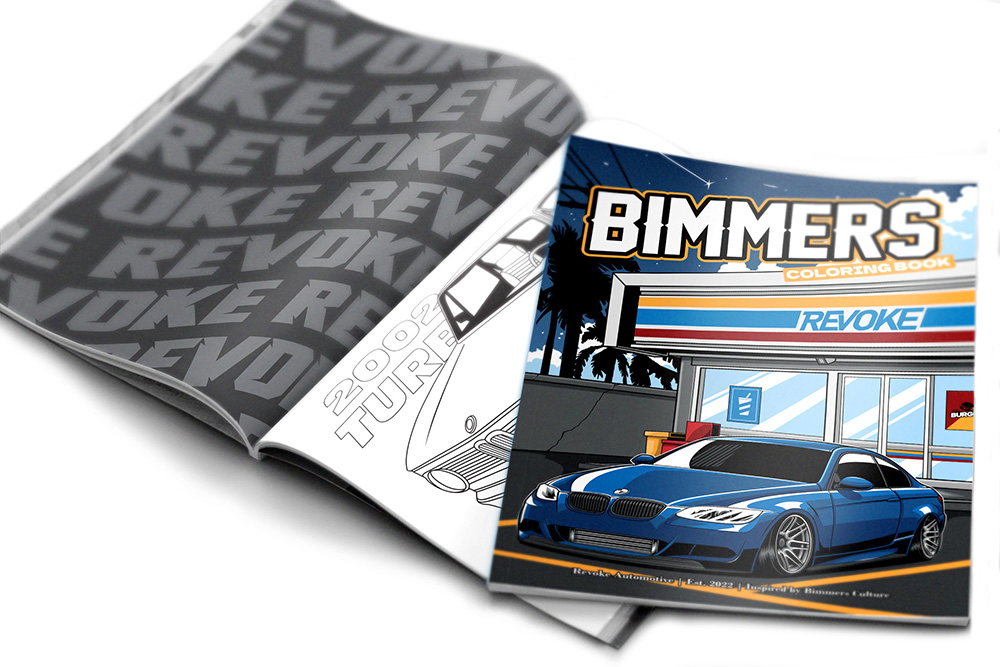 Bimmer Colouring Book - BMW
