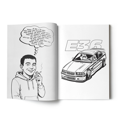 Bimmer Colouring Book - BMW