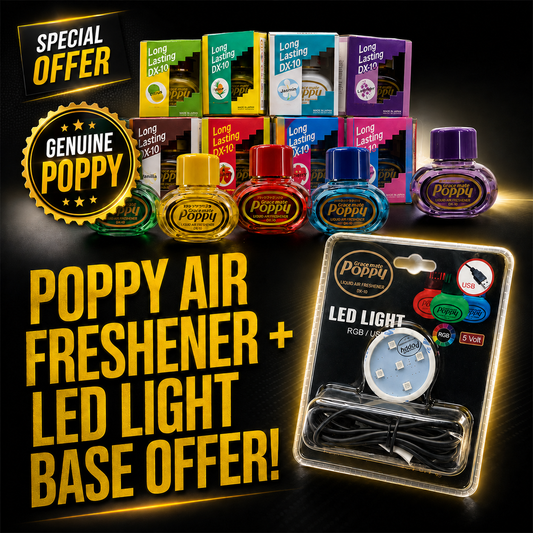 Poppy & LED Base Bundle