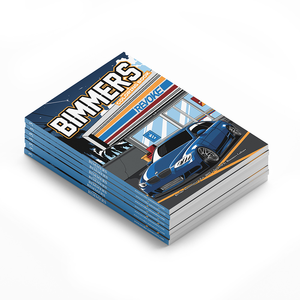 Bimmer Colouring Book - BMW