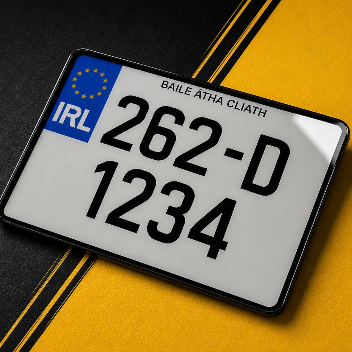 Motorbike Plate 191mm X 152mm