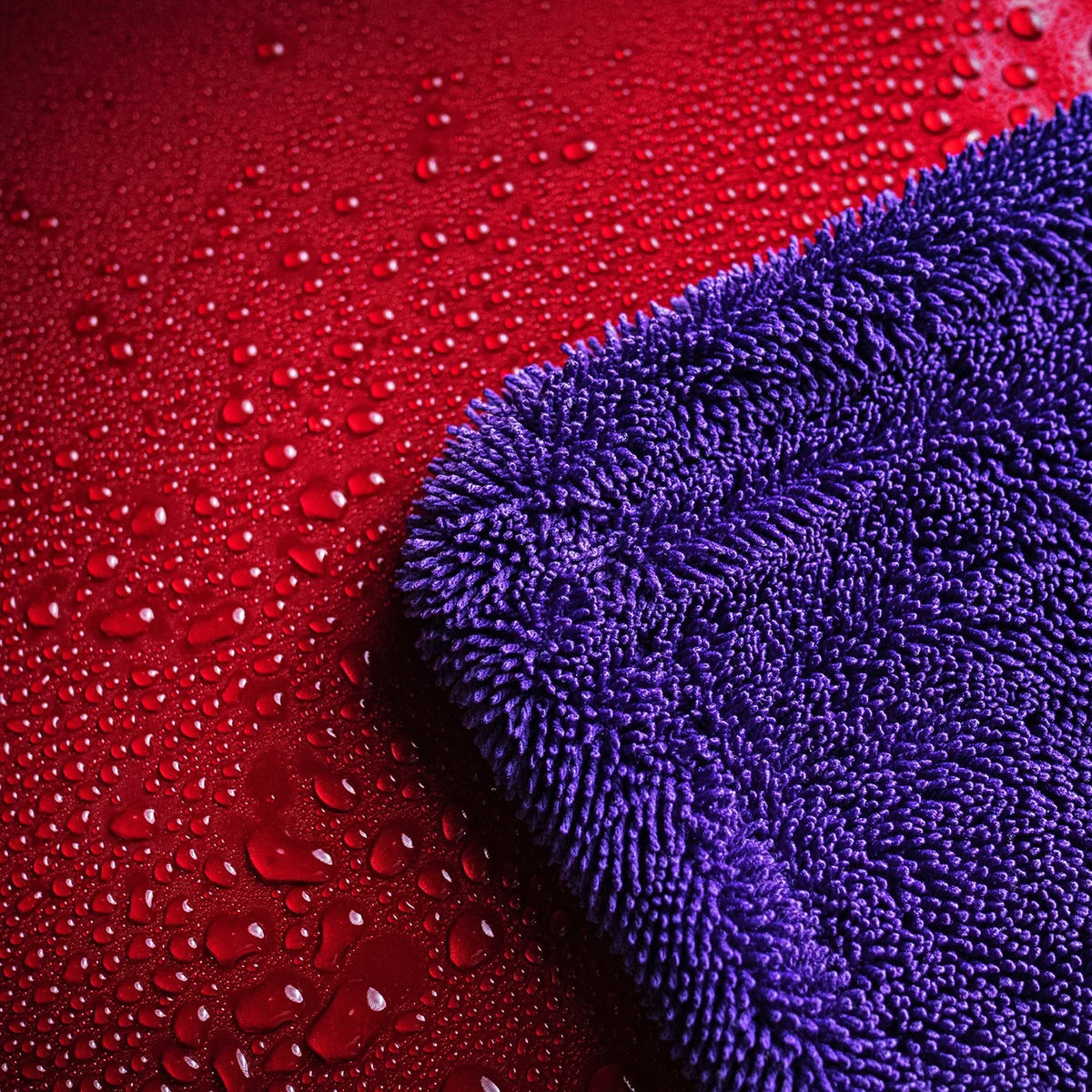 MaxShine Purple Duo Twisted Drying Towel (60x50CM 1200GSM)