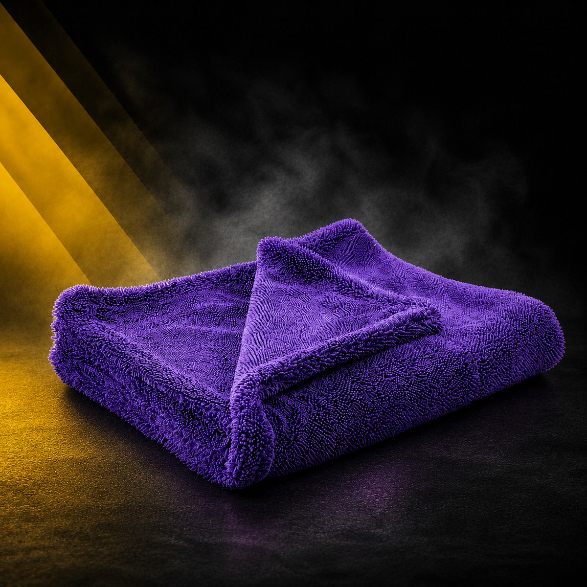MaxShine Purple Duo Twisted Drying Towel (60x50CM 1200GSM)