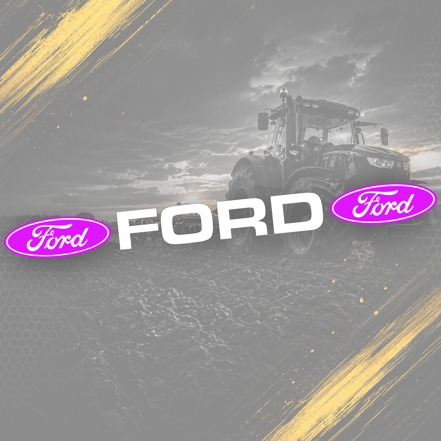 Ford - Tractor / Car Sticker