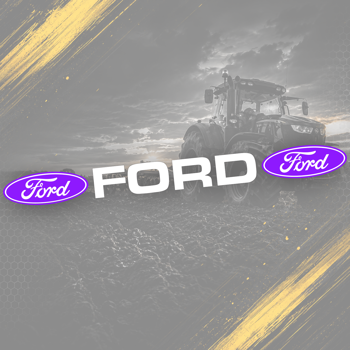 Ford - Tractor / Car Sticker