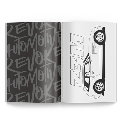 German Classics Colouring Book - German Cars