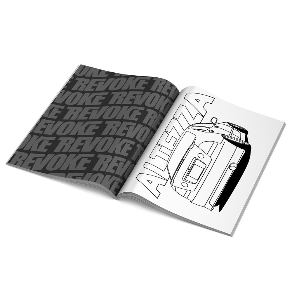 Japanese Legends Colouring Book - Japanese Cars